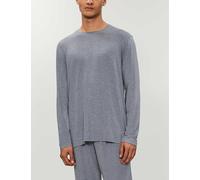 Derek Rose Mens Grey Marlowe Stretch-jersey Top Xxl
