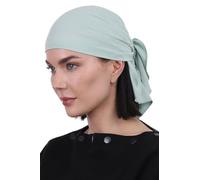 Deresina Unisex Extra Large Bamboo Bandana - Soft, Breathable Headcover for Hair Loss & Chemo - Everyday Headwear(Colour - Spring Green)