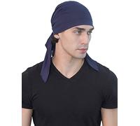 Deresina Unisex Simple Tie Bandana (Denim)