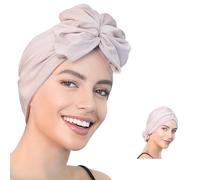 Deresina Women Bamboo VestaBloom Turban for Hair Loss - (Powder Pink)