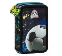 Derform Football 3 Compartments Pencil Case Filled Pencil Case Boys Pencil Case Football