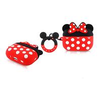 Derhom Airpods Pro 2 Case Funny Cute Cover Compatible for Apple Airpods Pro and Pro 2[Cartoon Series] (Minnie)