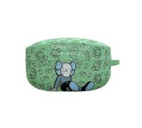 Derhom Cute Silicone Case Compatible With Sony WF-1000XM4 - Shockproof Funny Cover [Cartoon Series] (Sesame Street Green)