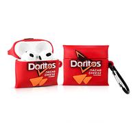 Derhom Silicone Case Compatible with Apple Airpods 3 Funny Cute Fashion Soft Cartoon Cover Skin [Snacks Series][2021 Released] (Doritos)