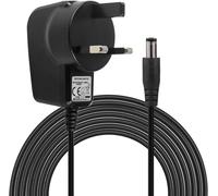 Dericam 12V 1A Power Supply Adapter for IP/CCTV Security Camera, 5ft AC to DC Power Cord, Wall Charger, Output 12V 1000mA, Input AC 100V-240V/50 or 60Hz/0.4A Max, Black