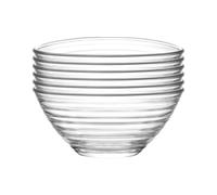 Derin Glass Serving Bowls 11cm Pack of 12 LAV Clear One Size