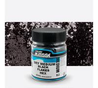 Derivan : Matisse Dry Medium : 40ml : Black Flakes