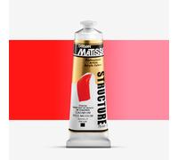 Derivan : Matisse Structure : Acrylic Paint : 75ml : Cadmium Red Medium