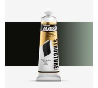 Derivan : Matisse Structure : Acrylic Paint : 75ml : Ivory Black