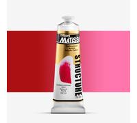 Derivan : Matisse Structure : Acrylic Paint : 75ml : Quinacridone Red