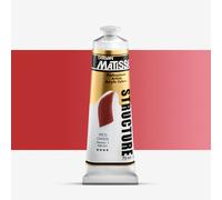 Derivan : Matisse Structure : Acrylic Paint : 75ml : Red Oxide