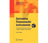 Derivative Finanzmarktinstrumente by Bernd Rudolph, Klaus Sch... - 9783540794134