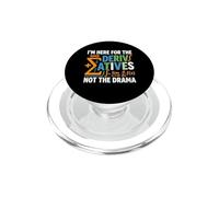 Derivatives Not Drama Funny Math Student Teacher Calculus PopSockets PopGrip for MagSafe
