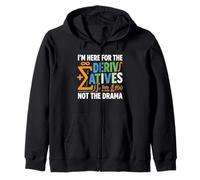 Derivatives Not Drama Funny Math Student Teacher Calculus Zip Hoodie