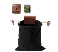 Derivemid Foraging Bag, Handmade Cowhide Canvas Foraging-Bag(a,1pc)