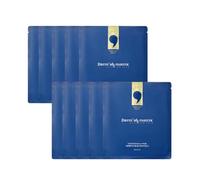 DERM·ALL MATRIX Daily Dermal-Care Face Mask (35g/Sheet) for Night Lifting and Moisturising Soothing Exfoliating Nourishing for Skin Collagen Foil Mask P