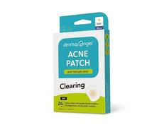 Derma Angel Ultra Thin Hydrocolloid Acne Day Patches for Surface Pimples (24 Pieces) | Absorbs Fluid and Covers Spots | Matte Finish Blends Under Makeup
