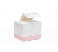 DERMA•CLEAN-50 COUNT-Ultra-Soft, Eco Friendly Biodegradable Face and Body and Intimate Wipes. Single-Use Makeup Remover and quick on-the-go washcloth. Dry Wipes, Baby Wipes, Disposable Face Towels