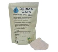 Derma Oats Soothing Bath Soak 100% Colloidal Oatmeal Eczema, Psoriasis (Unscented, 100g)