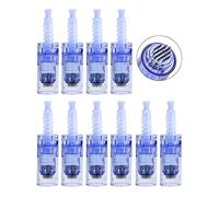 Derma Pen Dr.pen Ultima A6 Needles Derma Pen Needle Cartridges Dr.pen Microneedling 12PIN/36PIN/Nano Round Needle Cartridges, Tips Derma Roller (36 PIN Needles,10 PCS)