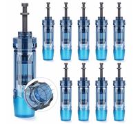 Derma Pen M8S Cartridges 12 Pins, Microneedling Cartridges Fit with Microneedling Pen M8S A8S A9, 10Pcs Replacement Microneedling Needles For Electric Auto DermaPen Microneedle System(12 Pins, 10Pcs)