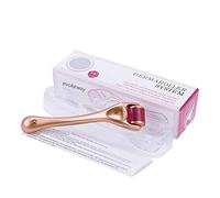 Derma Roller 0.5mm-Titanium alloy 540 Micro Needle Roller-Free User Guide -Use on Wrinkles, Stretch Marks, Acne, Hair Loss, Scar Removal, Pitted Skin and Hyper-pigmentation-CE Certification