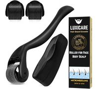Derma Roller, 0.75mm Beard Roller, 540 Titanium Micro Needling Wrinkles Men and Women, Beard f Stimulate Hair Follicles & Improves Scalp Circulation, Facial Skin Care, (Derma 0.75mm)