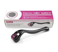 Derma Roller 1.5mm 540 Titanium Micro Needling for Face and Body-Face Roller for Skin Rejuvenation Anti Ageing Scar Acne marks Cellulite Treatment-Beard Roller for Hair Growth for Men and Women(1.5MM)