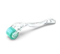 Derma Roller 1mm - 200 Real Individual Titanium Needles - KOI BEAUTY Microneedling Roller for Face, Beard & Hair Growth - At Home Micro Roller for Scalp, Skin Exfoliation & Beauty Care