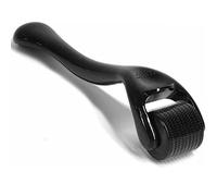 Derma Roller 540 Titanium Microneedle Beard Microneedling Roller for Face Facial Wrinkles Hair Loss Stretch Marks Hair Regrowth Micro Needles with Case (1mm)