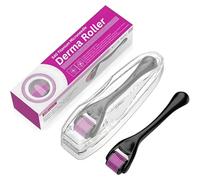 Derma Roller - 540 Titanium Microneedle for Face - Stimulate Hair Regrowth Beard Roller | Skin Care Tool with Case Derma Roller Facial Skin Scar Removal Tool for Unisex (1.5mm with hard packaging)