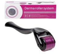 Derma Roller for Body, Hair and Sculp 1.00mm, 540 Titanium Microneedle Dermal Skincare, Microneedling Roller for Men and Women with Storage Case