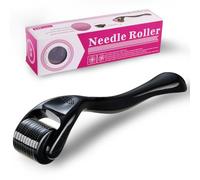 Derma-Roller for Hair Face Skin,Microneedling Roller Beard Growth Kit Derma-Roller with 540 Needles for Men Women (0.25mm)