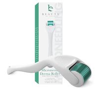 Derma Roller Microneedling Roller - Titanium 0.25mm Micro Needler for Face, Gently Exfoliates, Microneedle Tool for Beard, Scalp & Hair, Skincare Tools for Face