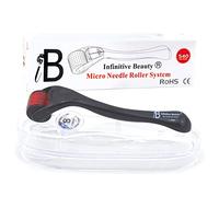 Derma Roller INFINITIVE BEAUTY 540 Titanium Alloy Microneedle Roller for Skin, Face Beard & Hair (0.2mm)