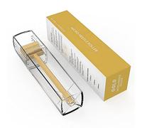 Derma Roller Stamp Microneedle 250 Titanium Gold Dermaroller Face Massager for Face Skin Care & Hair Growth,1.0MM