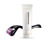 Derma Roller with 540 Titanium Alloy Micro Needles 0.5 mm For Scalp, Face and Beard | Brightening glutathione Face wash With Vitamin C & E | Easy to use | Safe & Effective