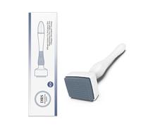 Derma Stamp,140 Titanium Microneedling, 0-3mm Adjustable Microneedle Derma Roller for Face Body Hair Beard Growth, Microneedle Skin Care Tool for Men and Women Home Use