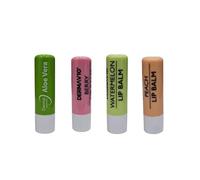 Derma Trio Pack 1 of Each Lip balm Peach Watermelon Berry AND 1 Aloe Vera Derma Lip Balm 4.8g