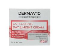 Derma V10 Innovations Anti-Ageing Day and Night Cream with Retinol 50ml