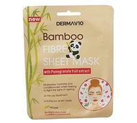 DERMA V10 Bamboo Fibre Pomegranate Sheet Mask