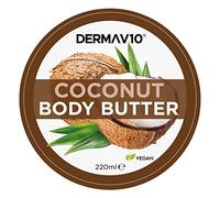 Derma V10 Coconut Body Butter 220ml triple pack by Derma V10