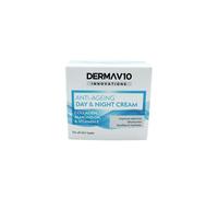 Derma V10 Day & Night Cream Anti-Ageing Collagen Almond Oil & Vitamin E 50ml