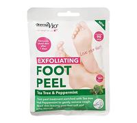 Derma V10 Exfoliating Foot Peel with tea tree & peppermint, 500 g, (pack of 12), FOOTPEELTTREEPMINT