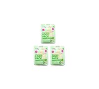 Derma V10 Foot Pack - Pack of 3 (Tea Tree & Peppermint)