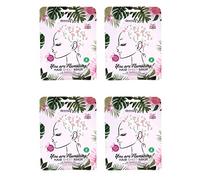 Derma V10 Hair Sheet Mask Nourishing and Conditioning X 4 Pack Vegan (4 Pack Marula Oil)