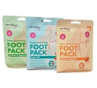 Derma V10 Moisturising Foot Packs:Deep Moisturising Argan Oil /Six-Pack