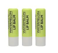 Derma WaterMelon Vegan Friendly Lip Balm Travel Size 3 pack,4.8g