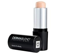 Dermablend Quick Fix Body Foundation Stick - Provides Natural, Non-Cakey Finish - Flawless Coverage For Skin Imperfections - Post Laser And Surgical Use - Long Lasting Coverage - 0C Linen - 12 G