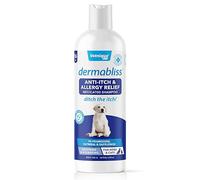 Dermabliss Anti Itch & Allergy Relief Medicated Dog Shampoo for Allergies and Itching with 1% Pramoxine HCL, Safflower Seed Oil, and Oat Extract for Dogs and Cats 16oz …